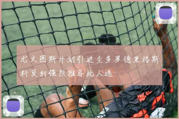 尤文图斯计划引进圭多罗德里格斯科莫利强烈推荐此人选